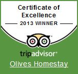 Olives Resort Tripadvisor - Winner 2013